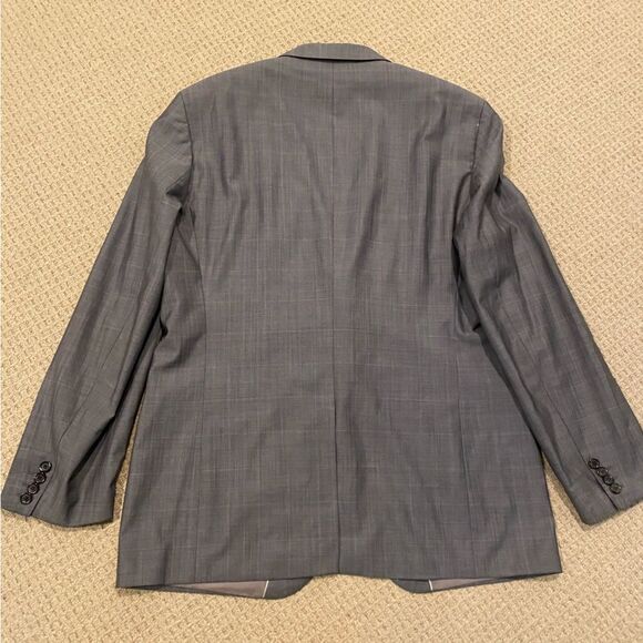 HUGO BOSS Tailored Vintage Classic Gray Men's Blazer Size 42L - Picture 3 of 13